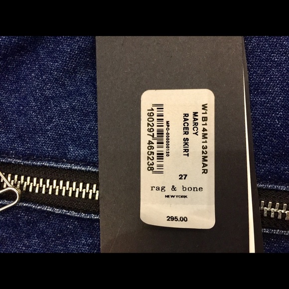 rag & bone jean skirt - Picture 5 of 8